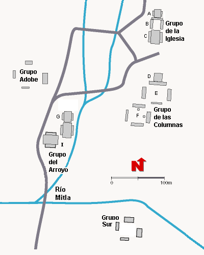 Mitla Map