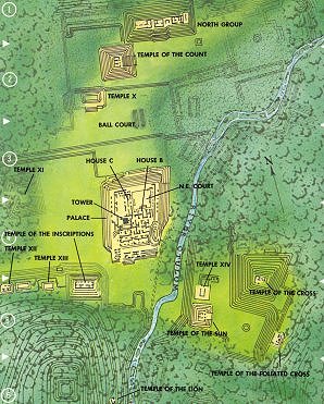 Palenque Map